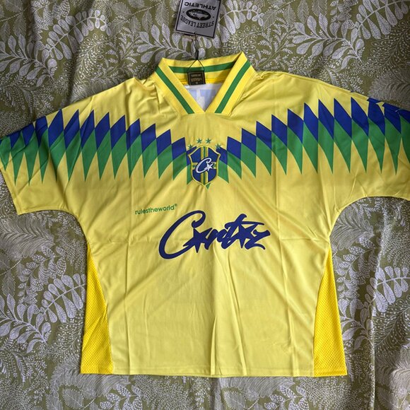 Corteiz Club America Jersey Brazil - Picture 1 of 7
